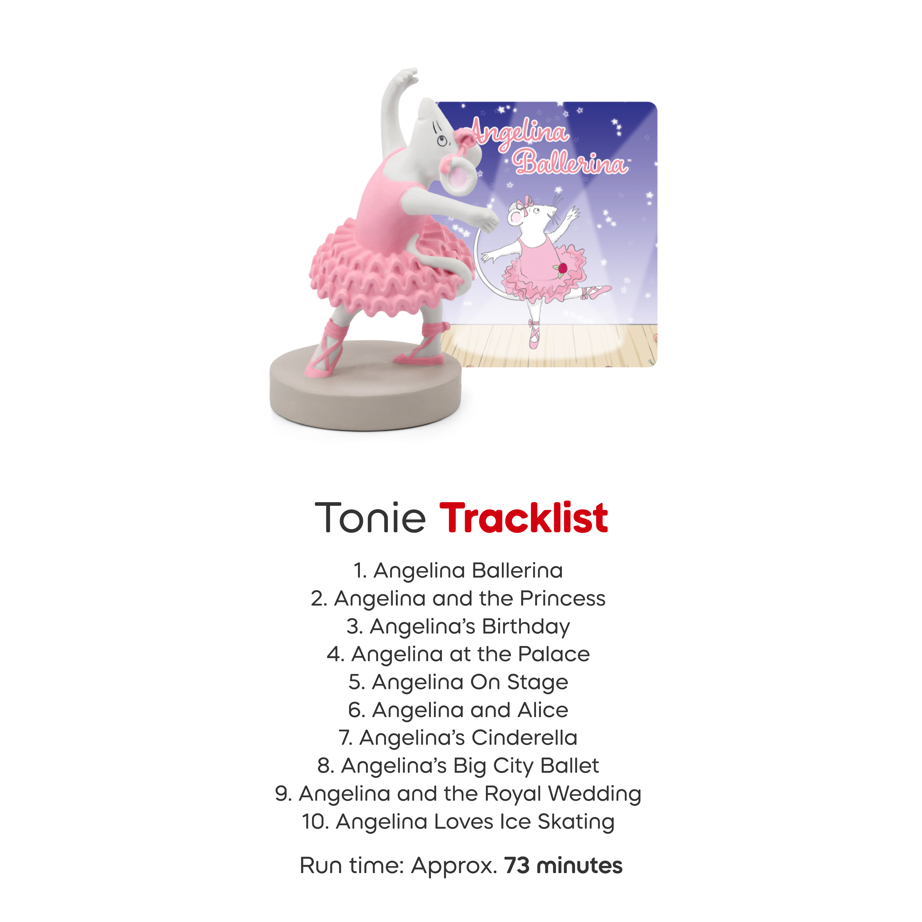  Tonies -  Angelina Ballerina Tonie -  Electronics