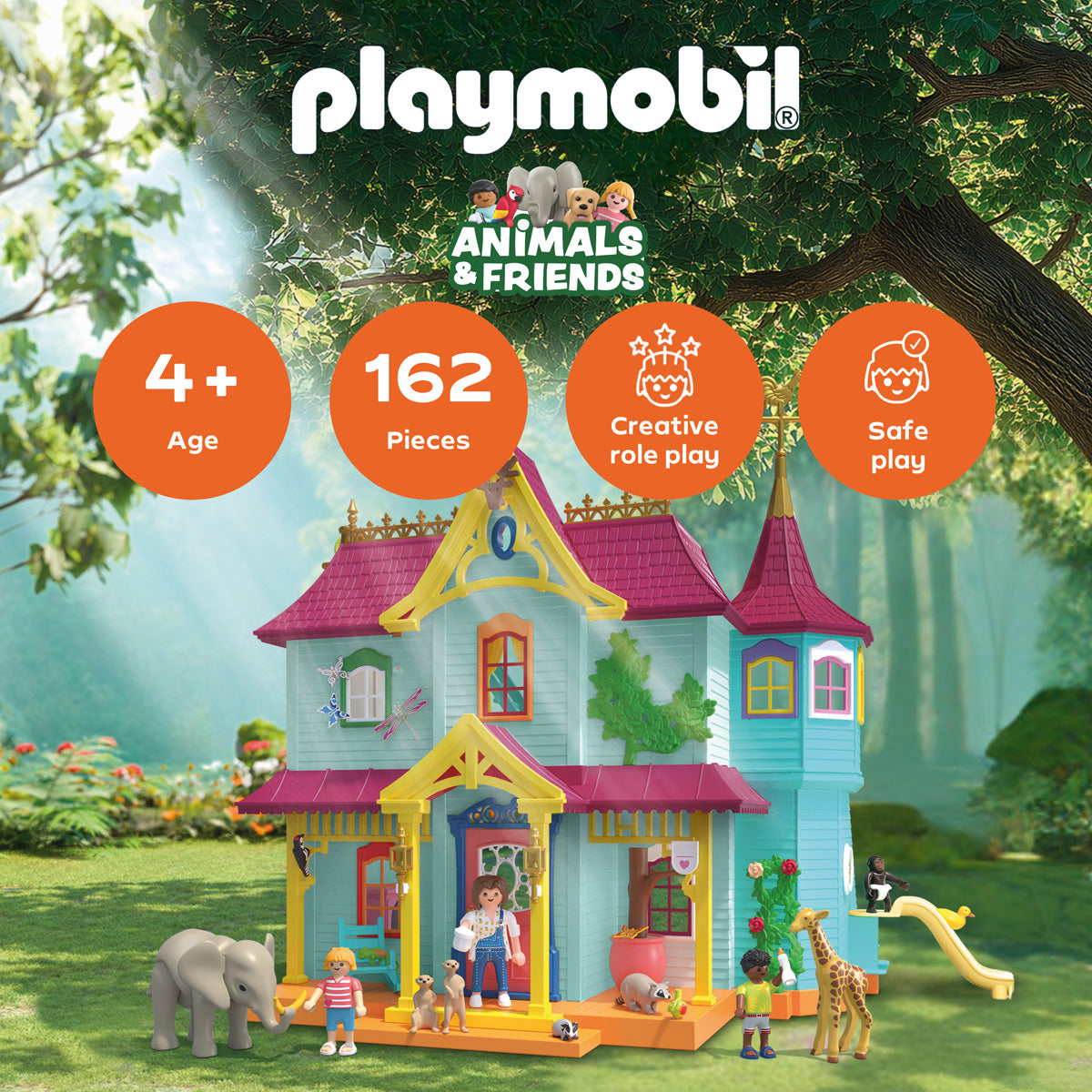  Playmobil -  Animal Mansion Playset -  Preschool