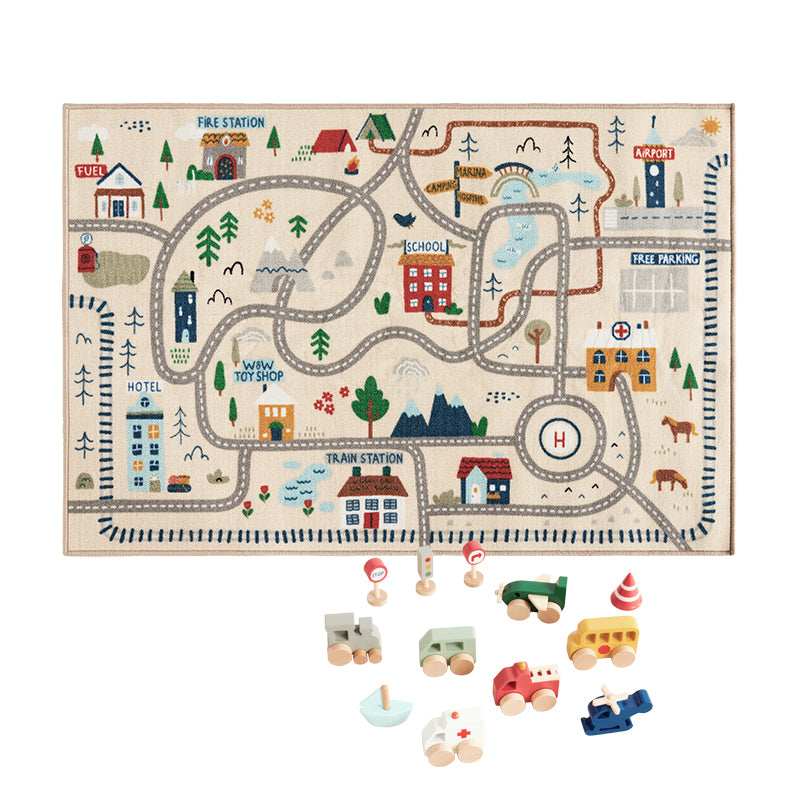  Wonder & Wise -  Around Town Play Mat -  Preschool
