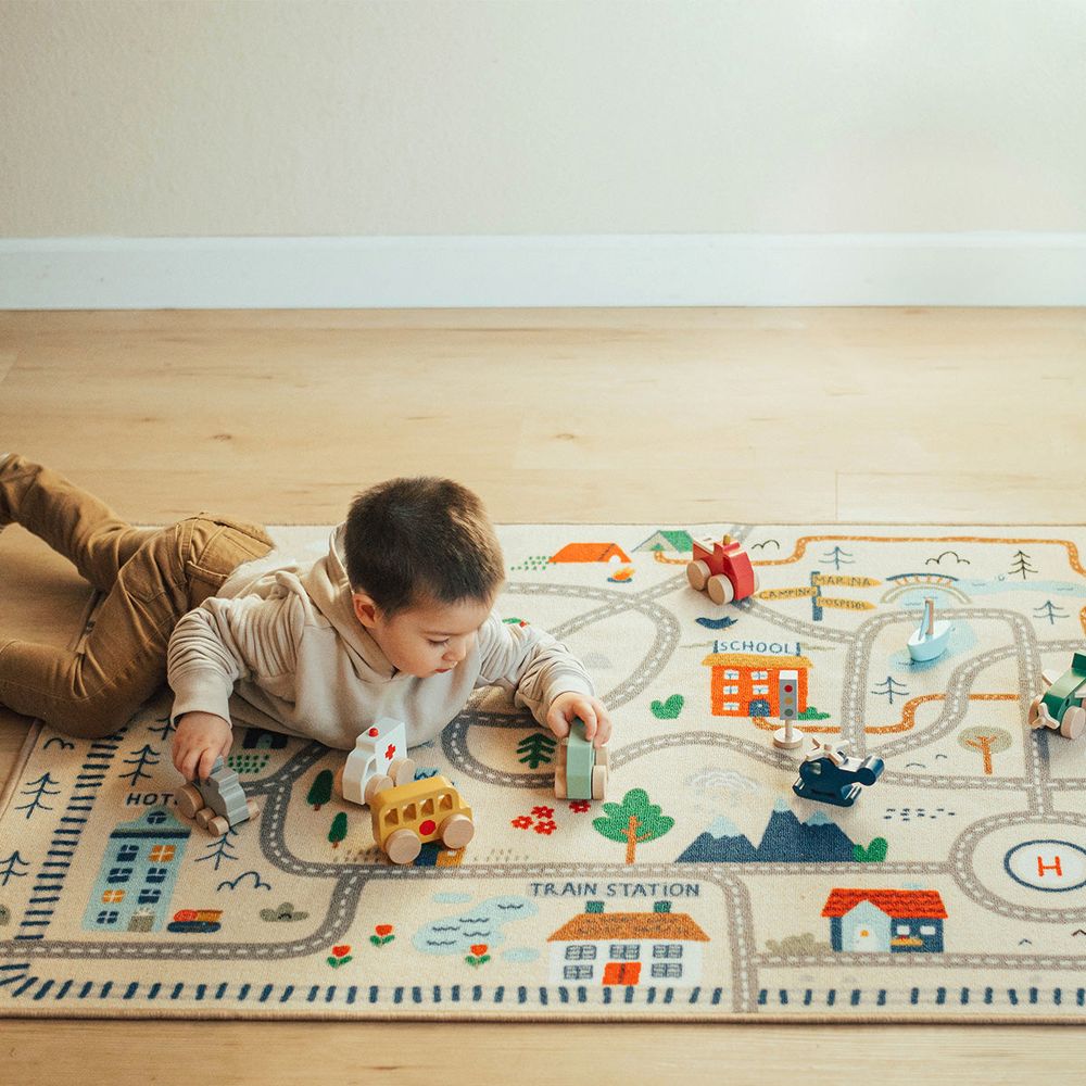  Wonder & Wise -  Around Town Play Mat -  Preschool