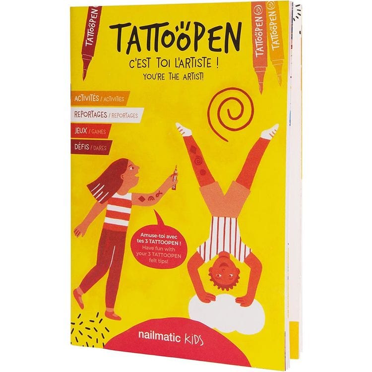  Nailmatic -  Art Tattoo Pen Set for Kids -  Trend Accessories