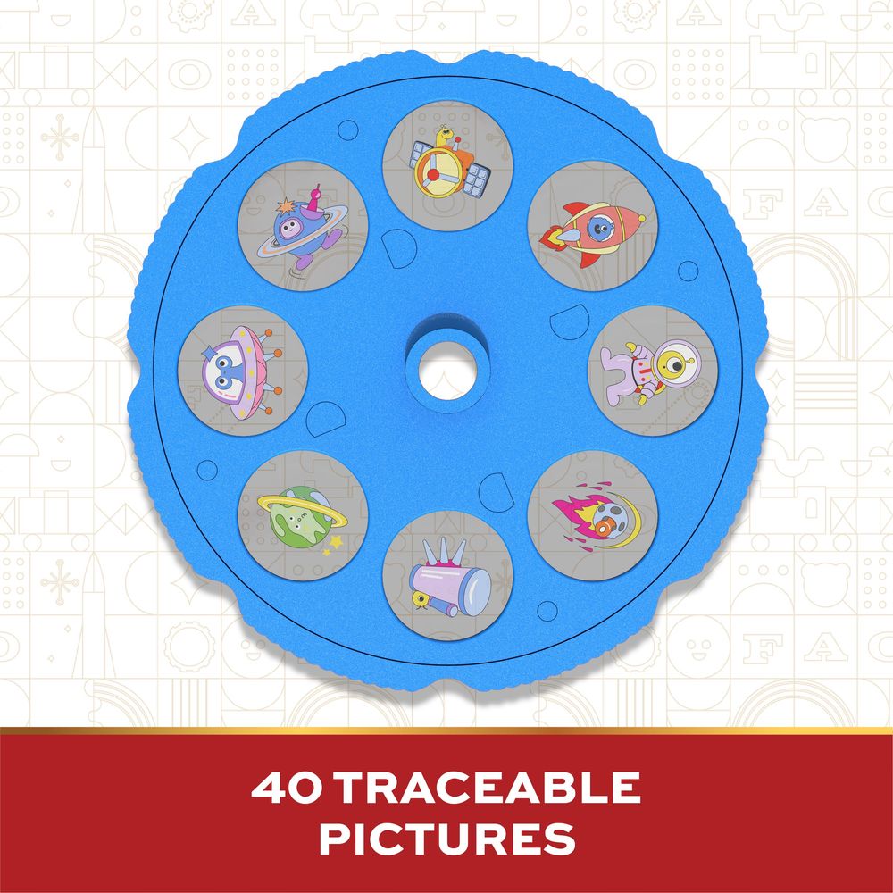  FAO Schwarz -  Art Tracing Projector 34-Piece Set -  Creativity