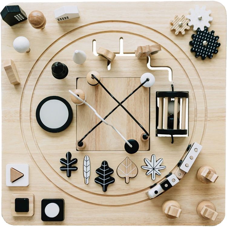  Wonder & Wise -  Awesome Wooden Activity Table -  Preschool