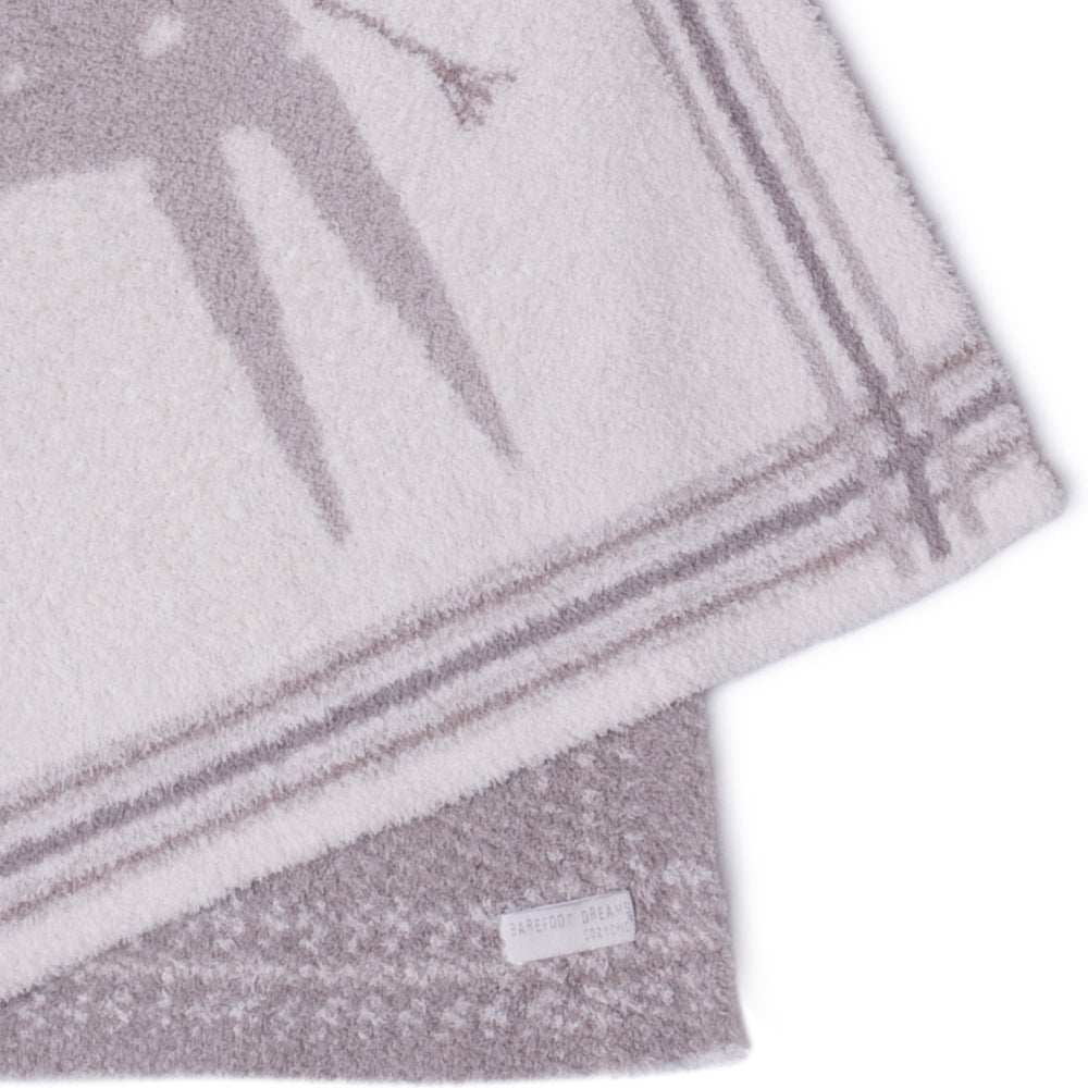 CozyChic Giraffe Stroller Blanket - Sandstone Multi