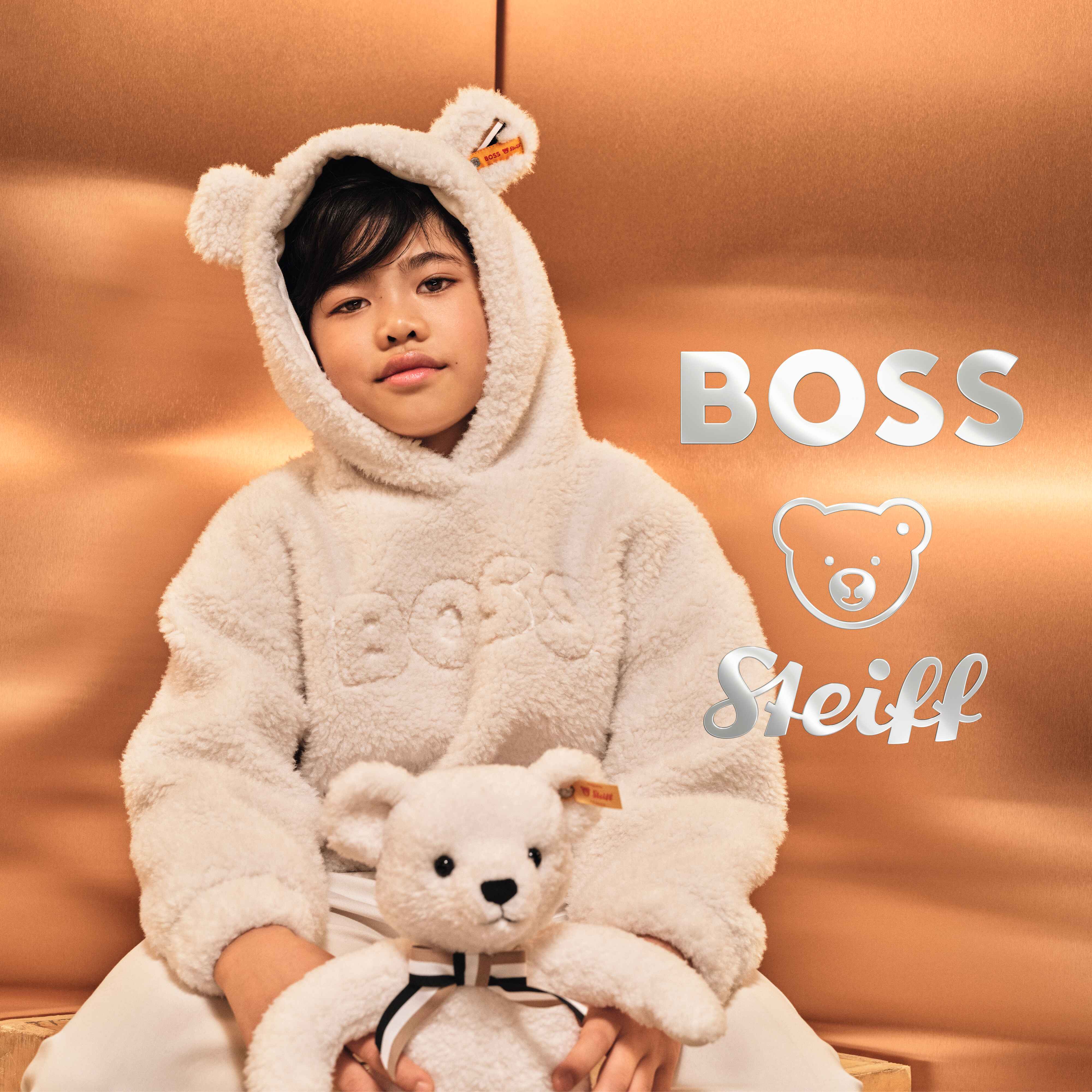  Steiff North America, Inc. -  BOSS x Steiff Holly Teddy Bear -  Plush