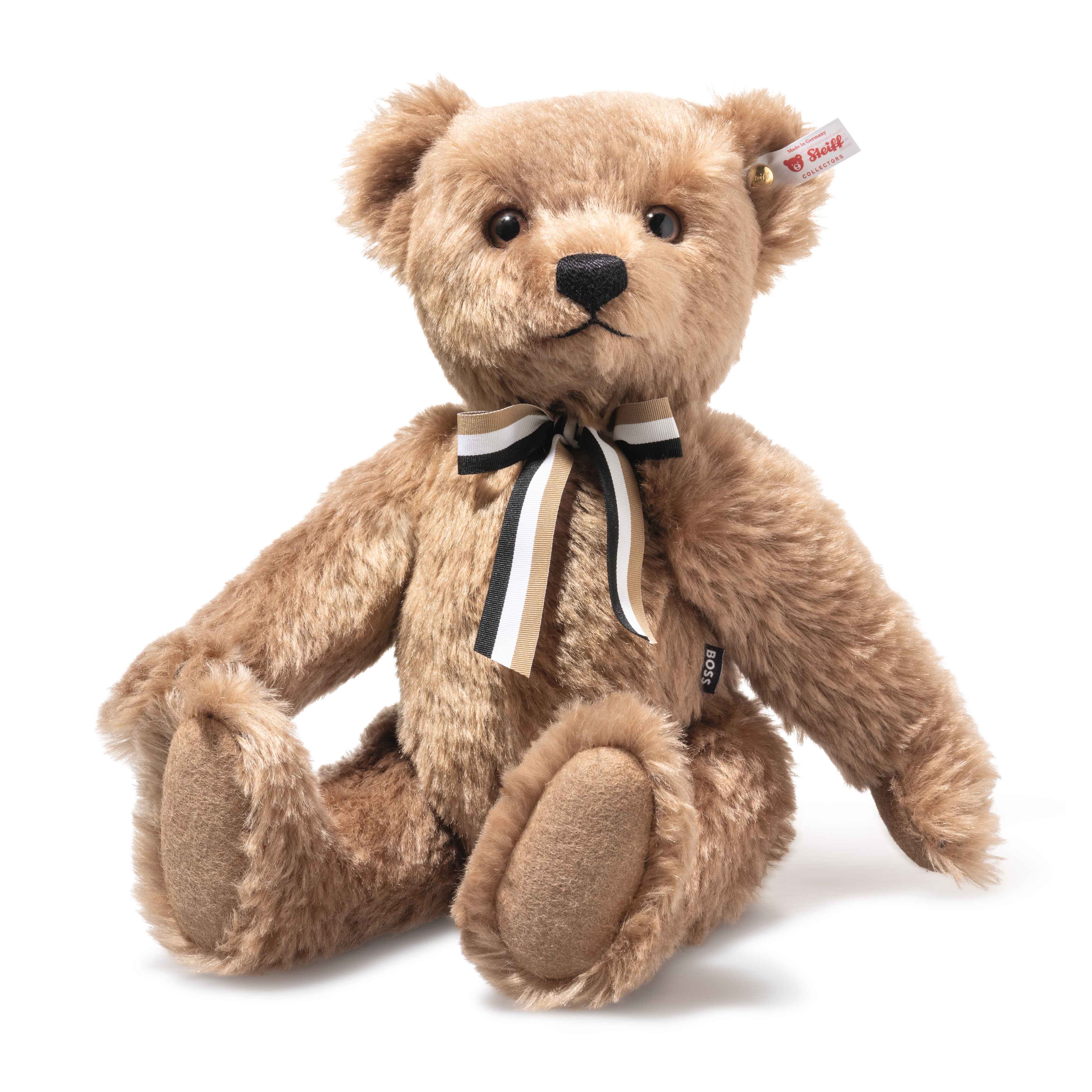 Steiff茶色のぬいぐるみ BOSS x Steiff Teddy Bear Limited Edition | Steiff North America, Inc.
