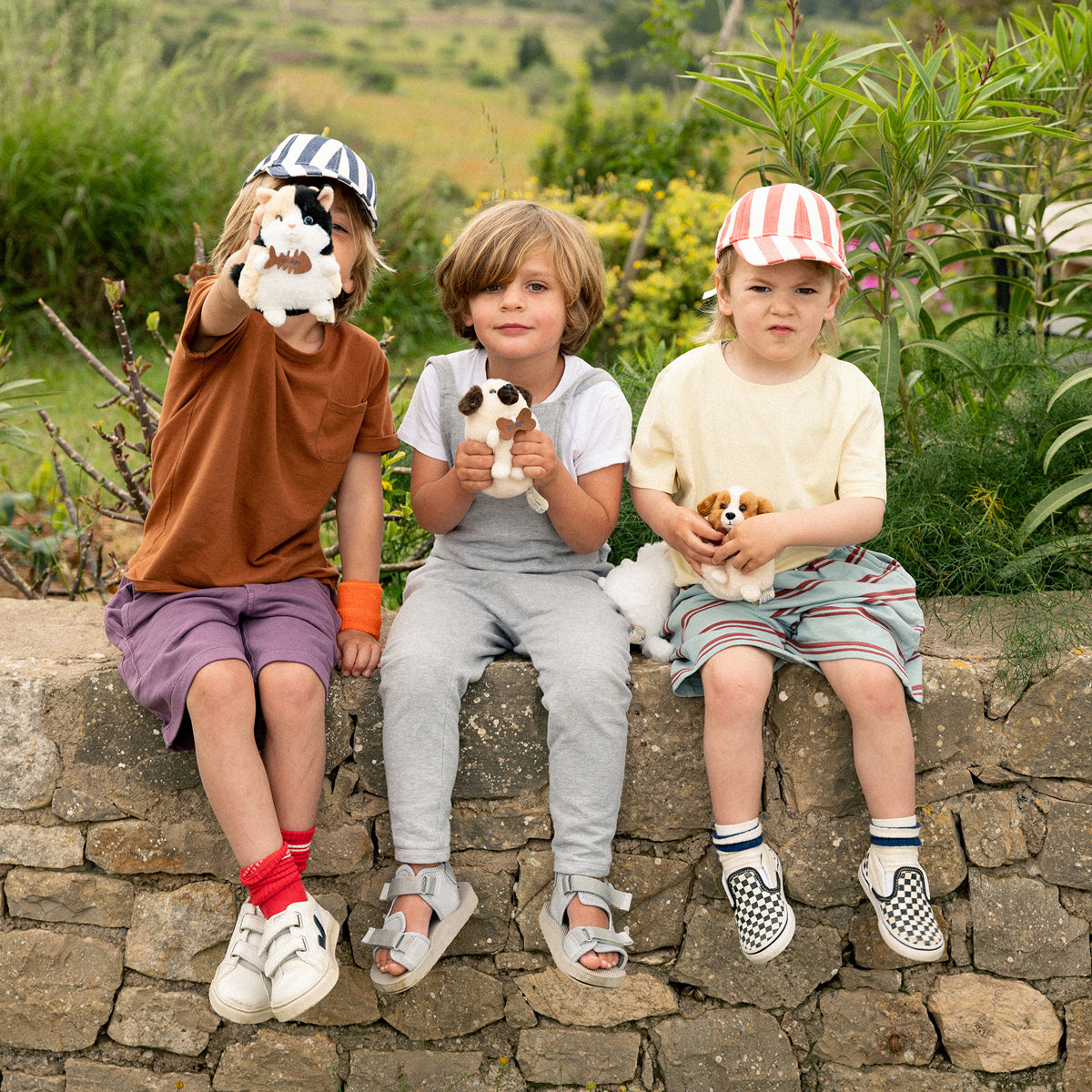  Bon Ton Toys -  BT Chaps Sally the Calico Cat ECO Plush - 5" -  Plush