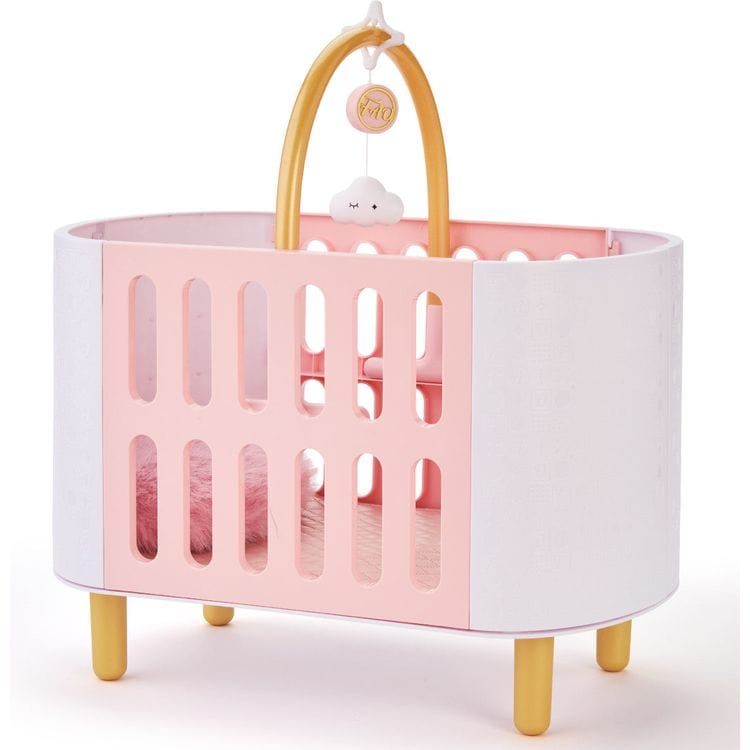  FAO Schwarz -  Baby Doll Crib & Play Mat -  Dolls