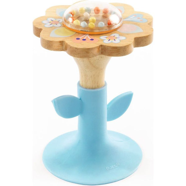 Baby White BabySwipi Rattle | Djeco