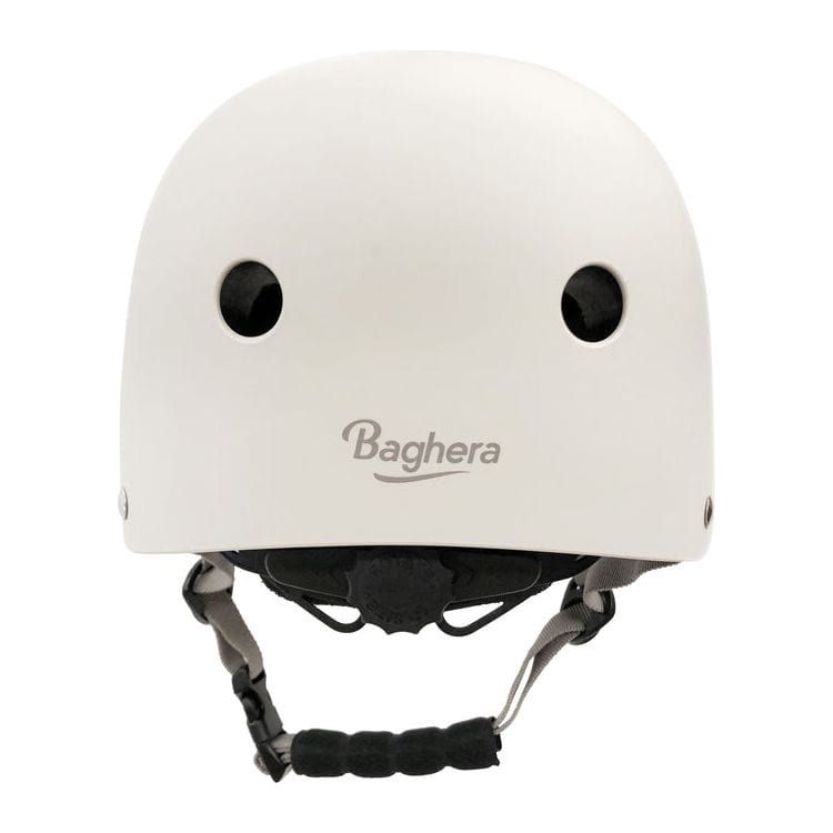  Baghera -  Balance Bicycle - Ivory White with Helmet -  Preschool