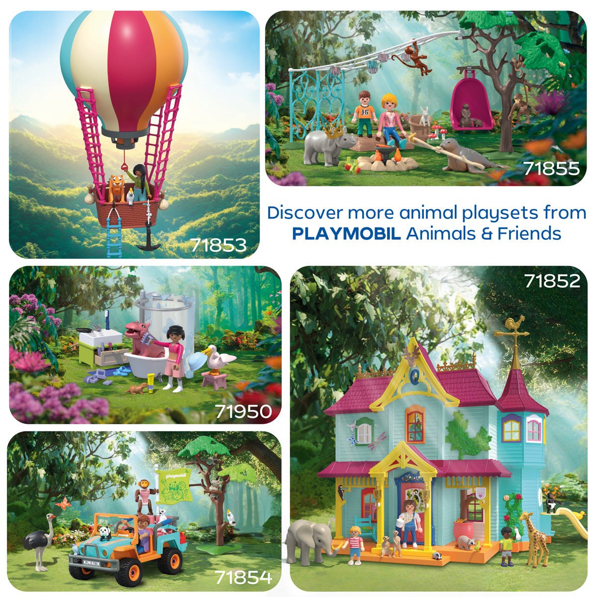  Playmobil -  Balloon Ride Playset -  Preschool