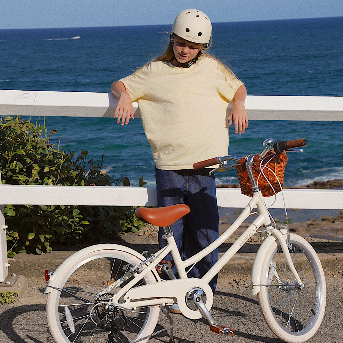 Banwood -  Banwood 20" Classic Bike - Cream -  Outdoor