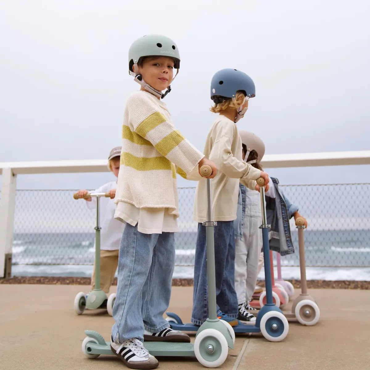  Banwood -  Banwood Eco Scooter - Clay -  Outdoor