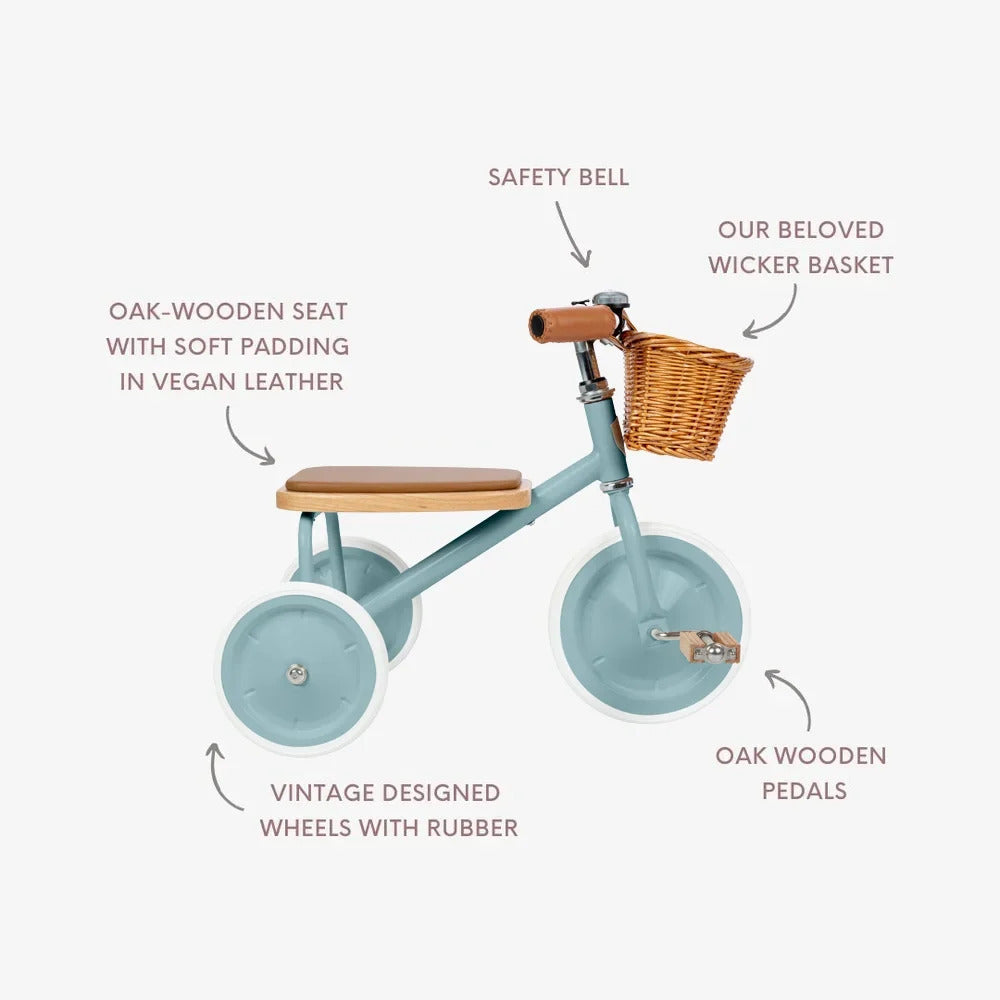 Banwood -  Banwood Trike - Teal -  Outdoor