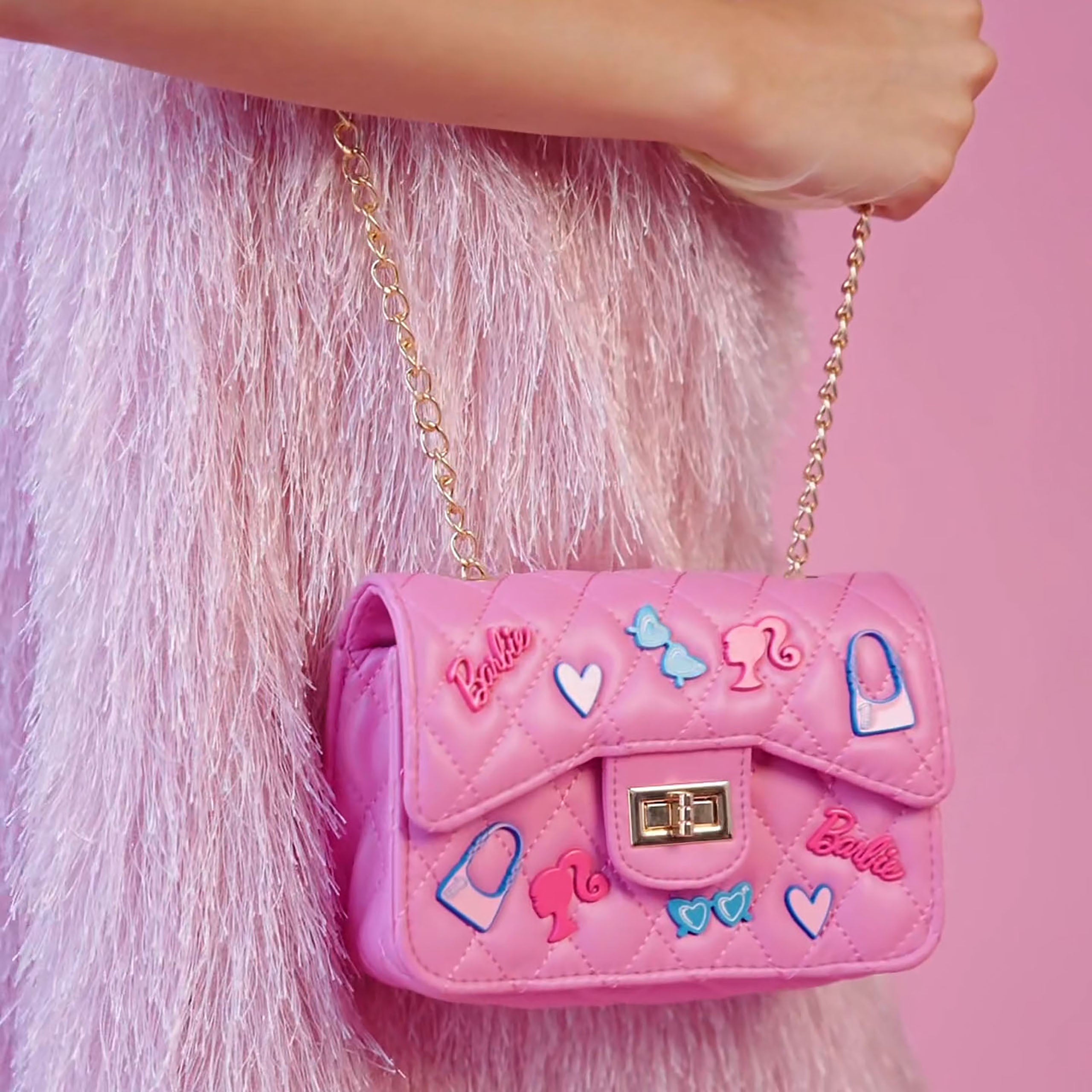Barbie -  Barbie Classic Quilted Kids Handbag with Charms -  World of Barbie