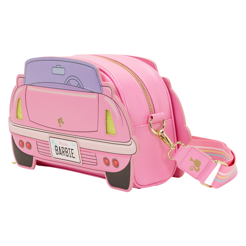  Loungefly -  Barbie Corvette Car Light-Up Crossbody Bag with Coin Bag -  World of Funko