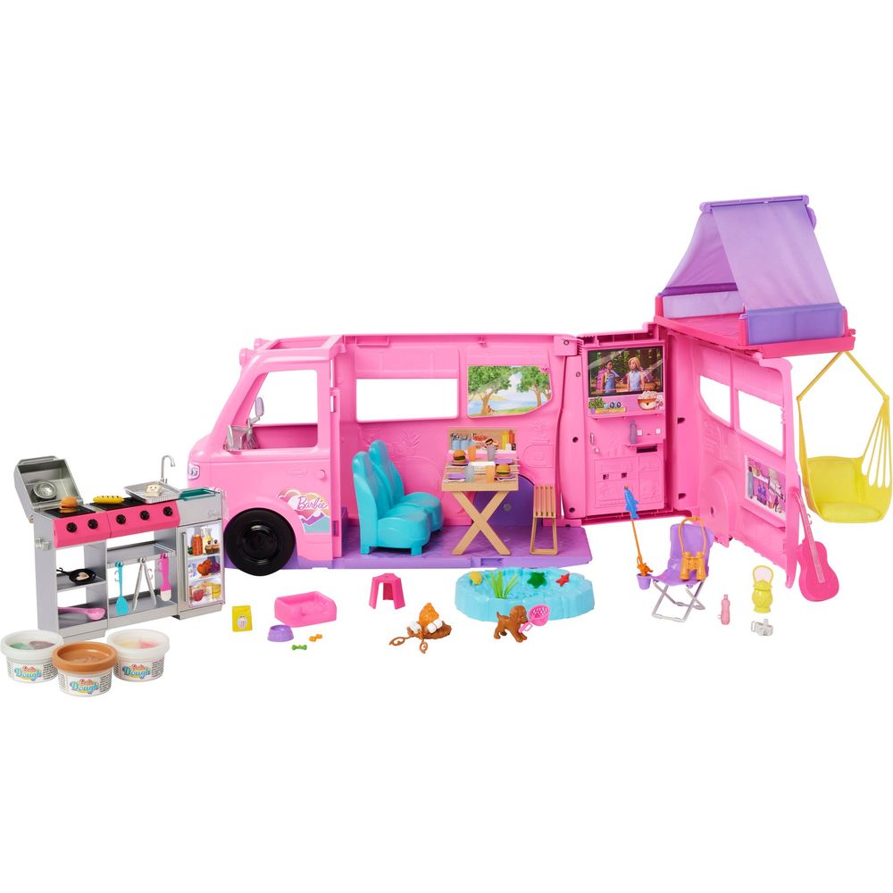 barbie camping Barbie Dream Camper Playset