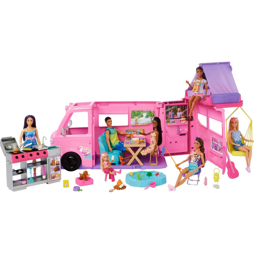 camper barbie camper Barbie Dream Camper Vehicle Playset