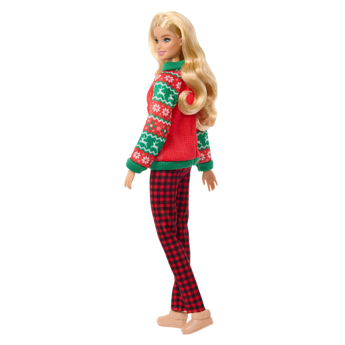 Barbie -  Barbie Holiday Sweater Doll with Long Blonde Hair -  World of Barbie