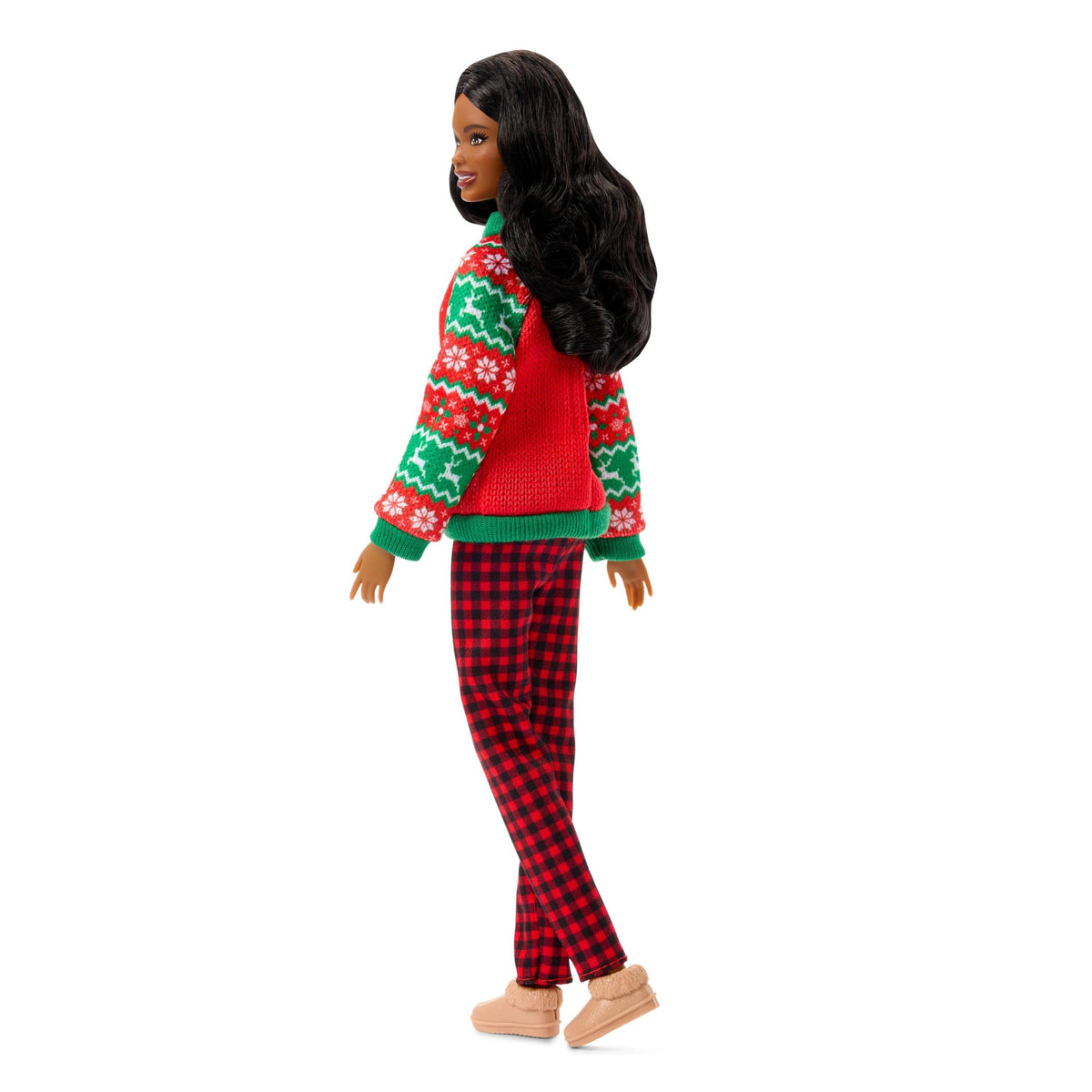 Barbie -  Barbie Holiday Sweater Doll with Long Brunette Hair -  World of Barbie