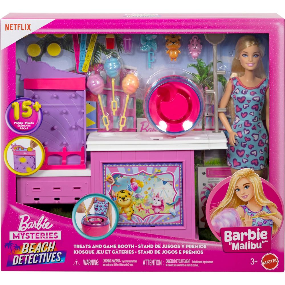  Barbie -  Barbie Mysteries Beach Detectives Doll, Playset and Accessories -  World of Barbie