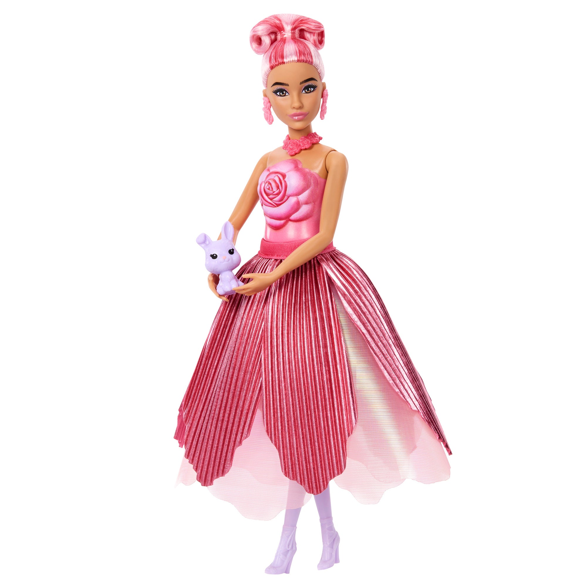 Barbie Petal Pop Doll and Accessories - Rose