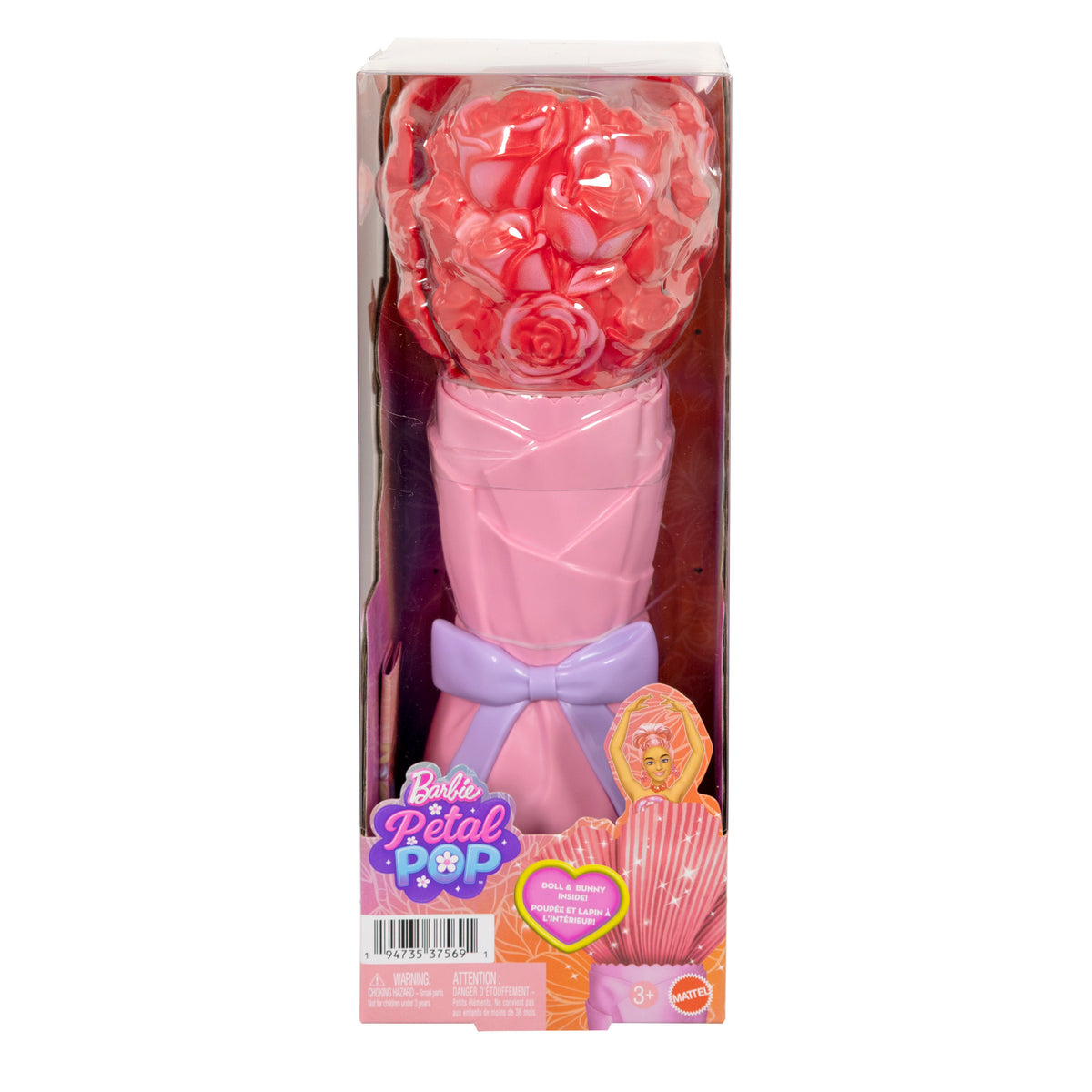  Barbie -  Barbie Petal Pop Doll and Accessories - Rose -  World of Barbie