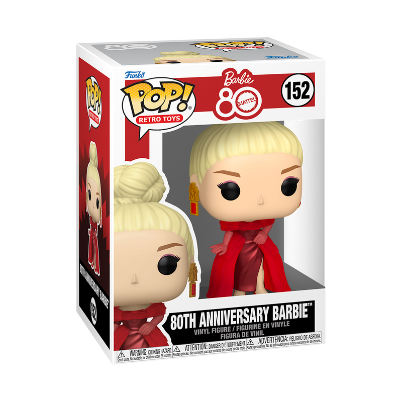  Funko -  Barbie Pop! 80th Anniversary Barbie -  World of Funko