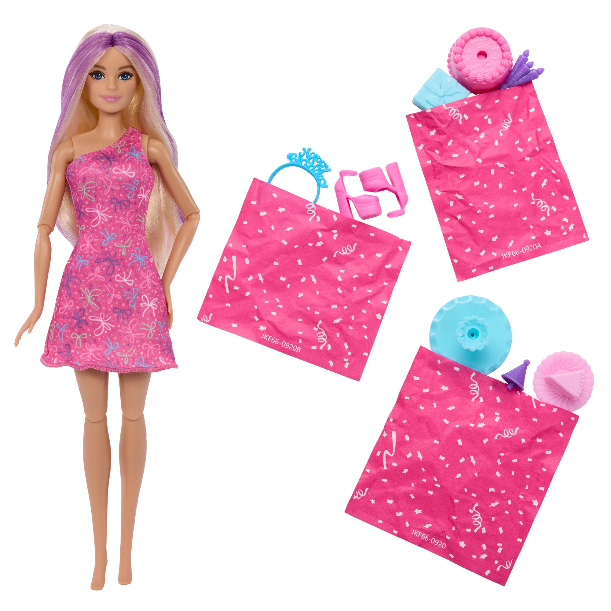 Barbie Rise & Surprise Pet Birthday Series Doll and Accessories
