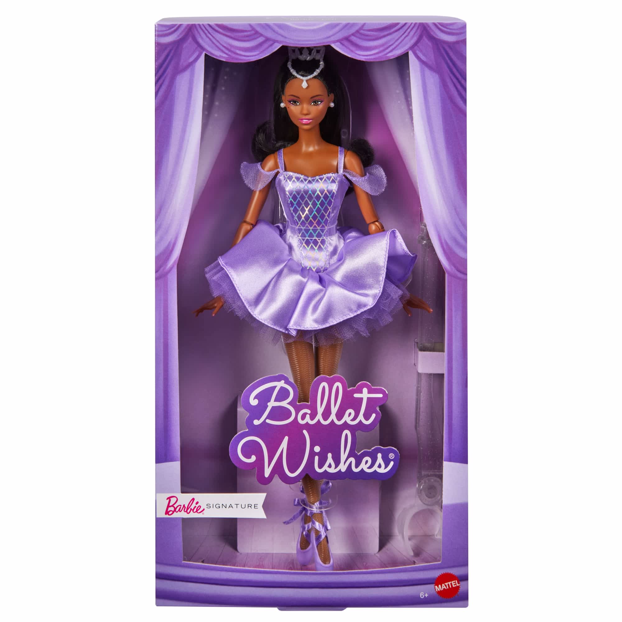  Barbie -  Barbie Signature Ballet Wishes Doll - Purple Costume -  World of Barbie