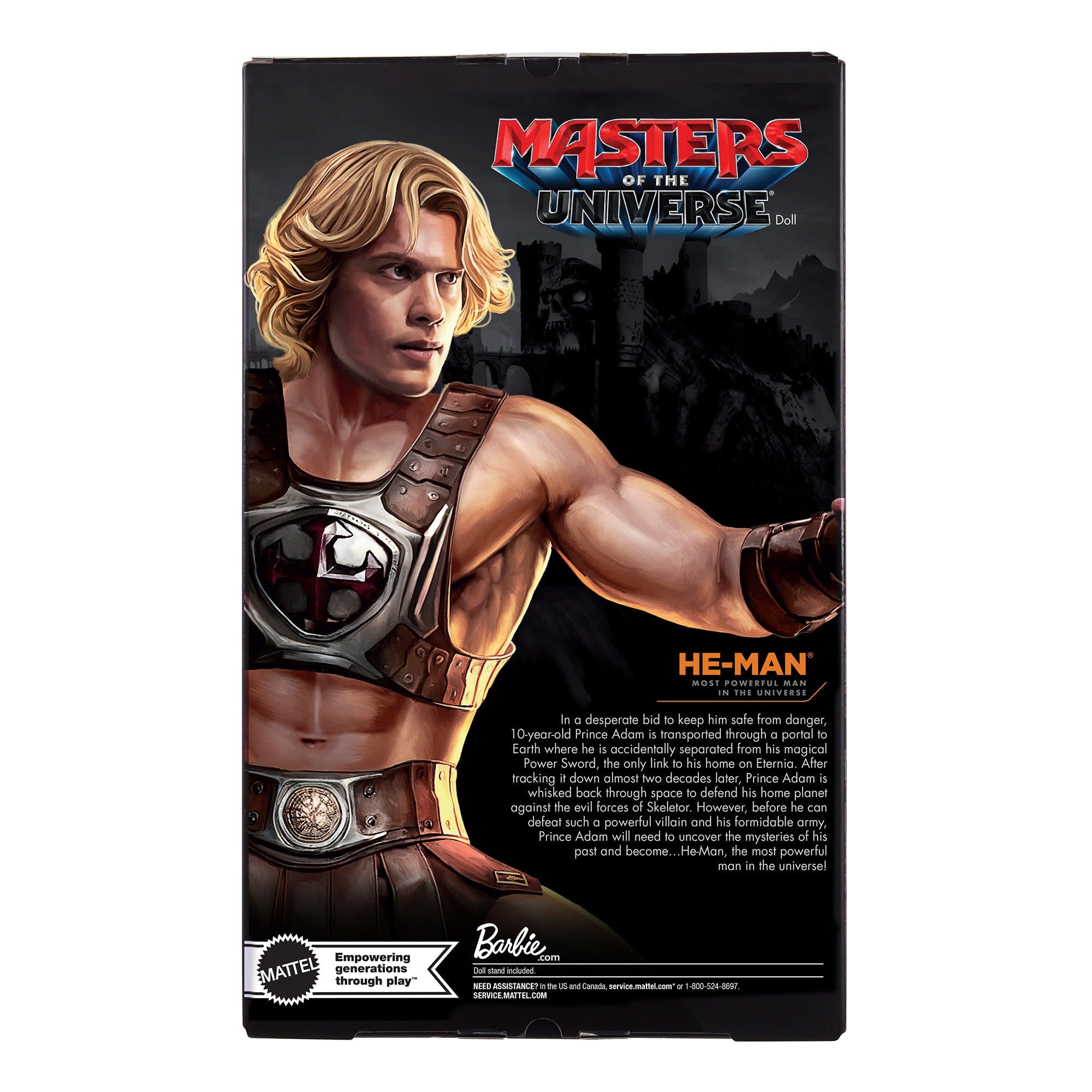  Barbie -  Barbie Signature Masters of the Universe He-Man Doll -  World of Barbie