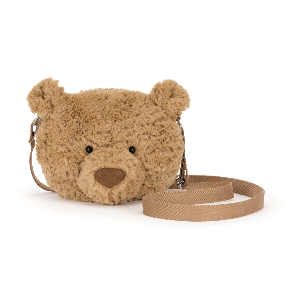 Jellycat, Inc. -  Bartholomew Bear Shoulder Bag -  Plush