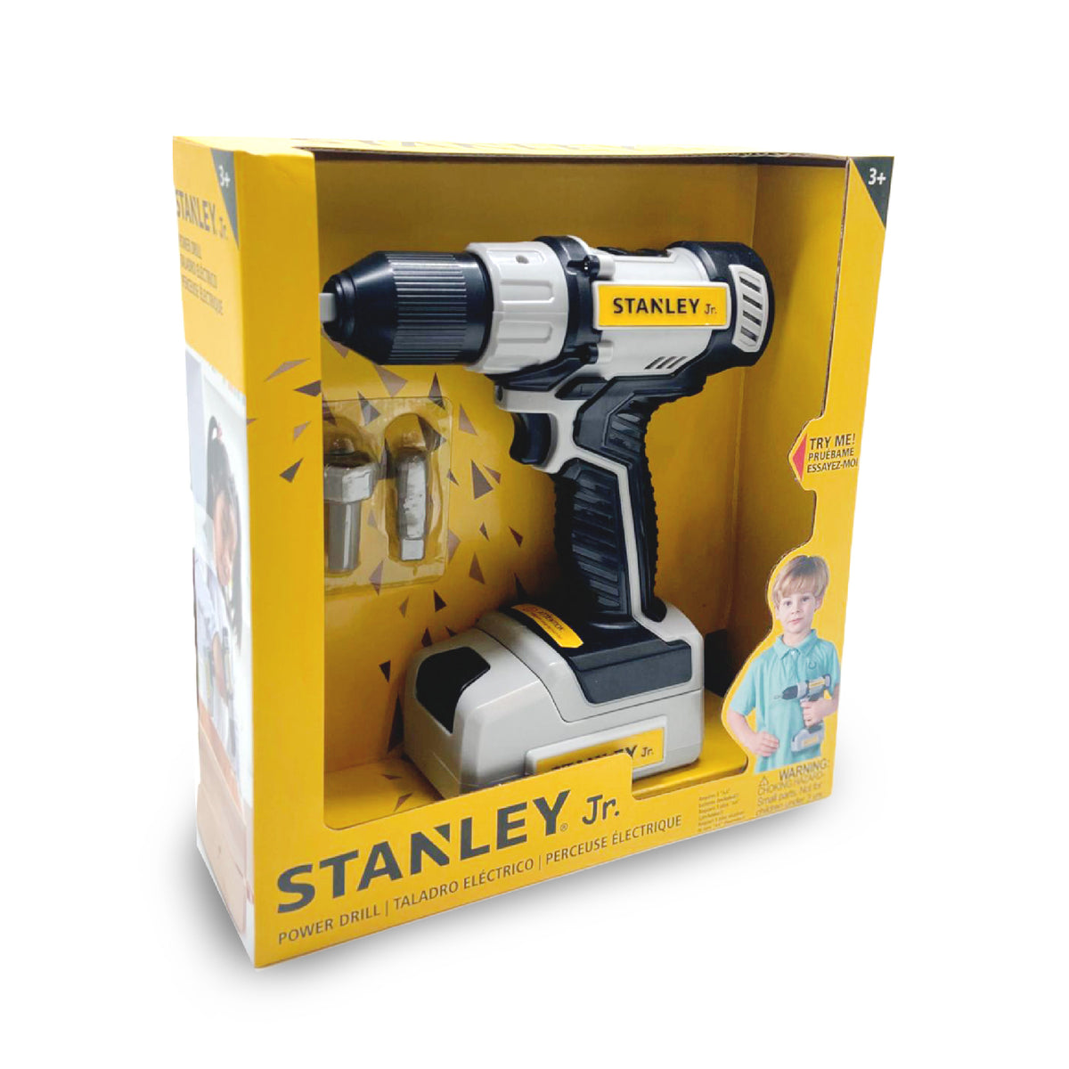 Stanley Jr. -  Battery Operated Toy Drill -  Preschool