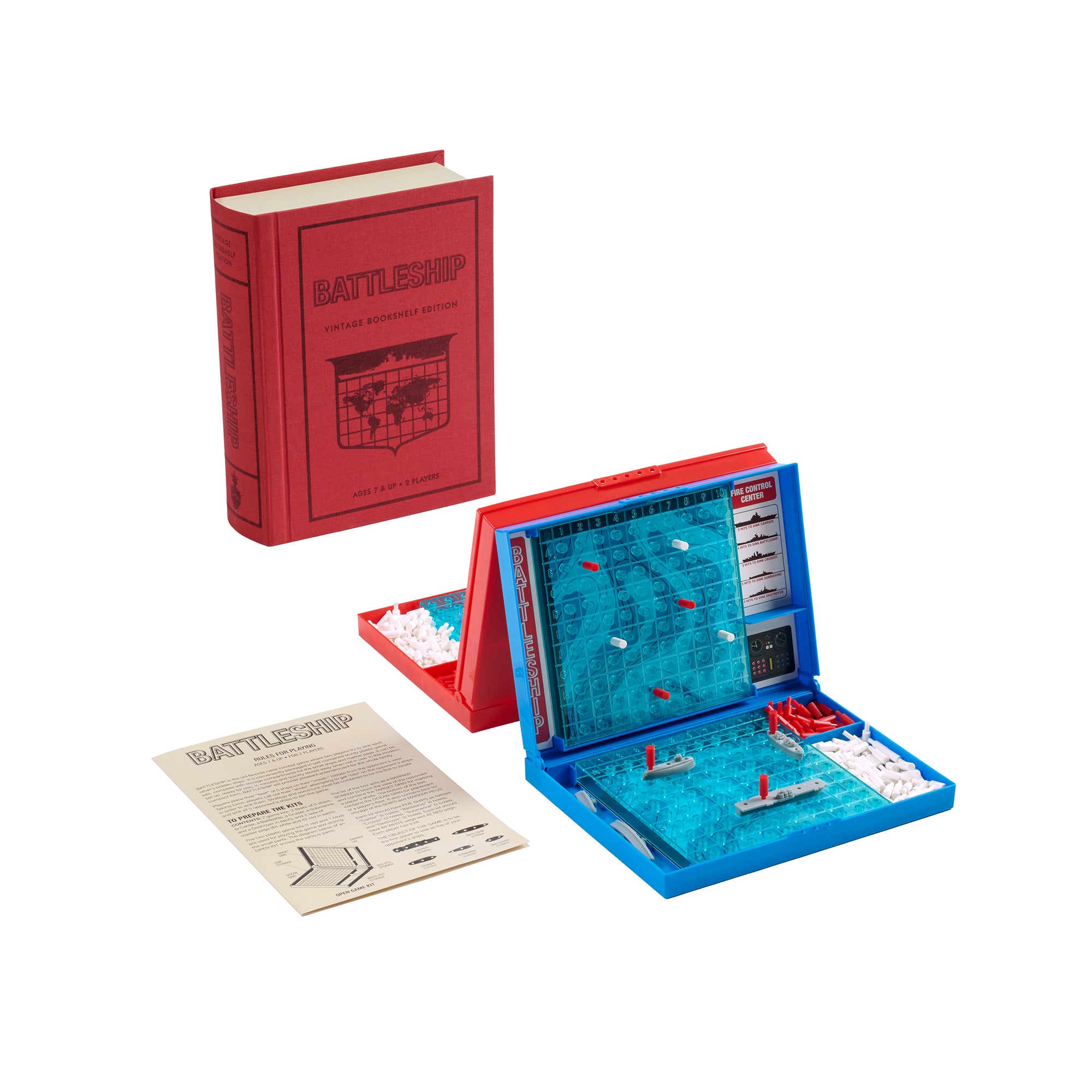  WS Game Company -  Battleship Vintage Bookshelf Edition -  Games