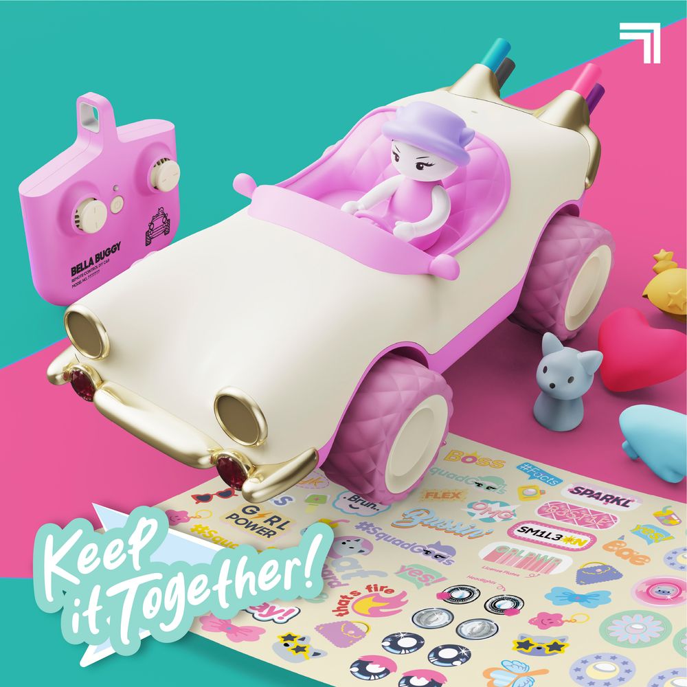  Sharper Image -  Bella Buggy RC Customizable Racer -  Vehicles