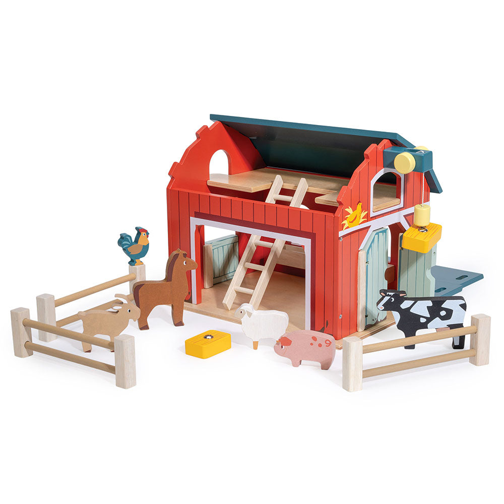  Mentari -  Big Red Barn Playset -  Preschool