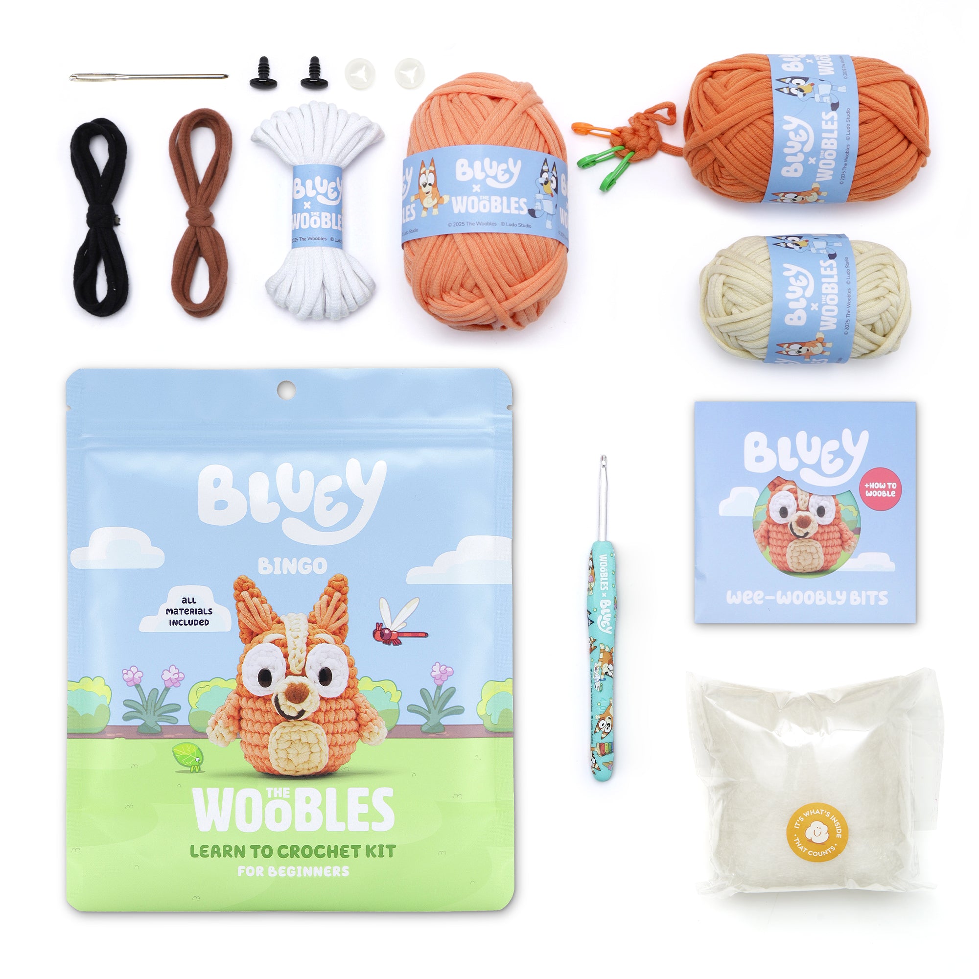  The Woobles -  Bingo Learn to Crochet Kit -  Creativity