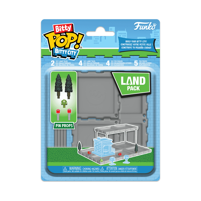  Funko -  Bitty Pop! Bitty City Land Pack -  World of Funko
