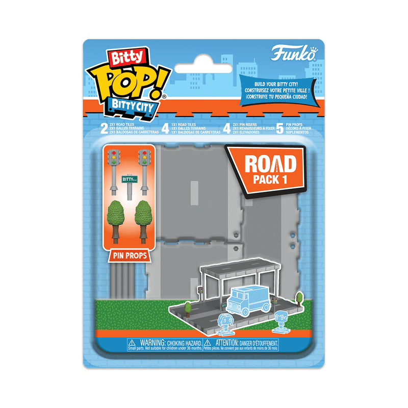  Funko -  Bitty Pop! Bitty City Road Pack 1 -  World of Funko