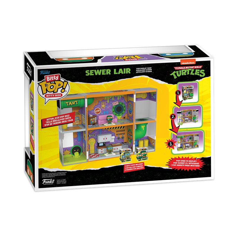 Teenage Mutant Ninja Turtles Bitty Pop! Bitty Box Sewer Lair