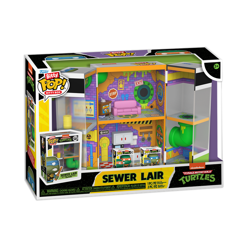 Teenage Mutant Ninja Turtles Bitty Pop! Bitty Box Sewer Lair