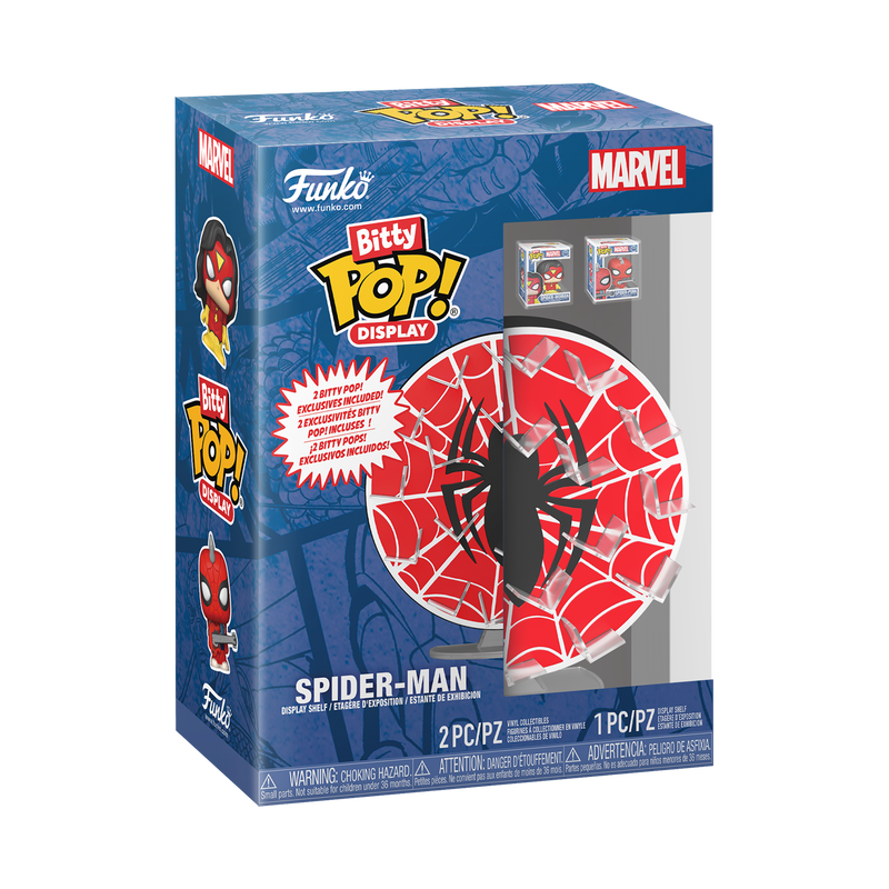 Marvel Bitty Pop! Display Spider-Man Web