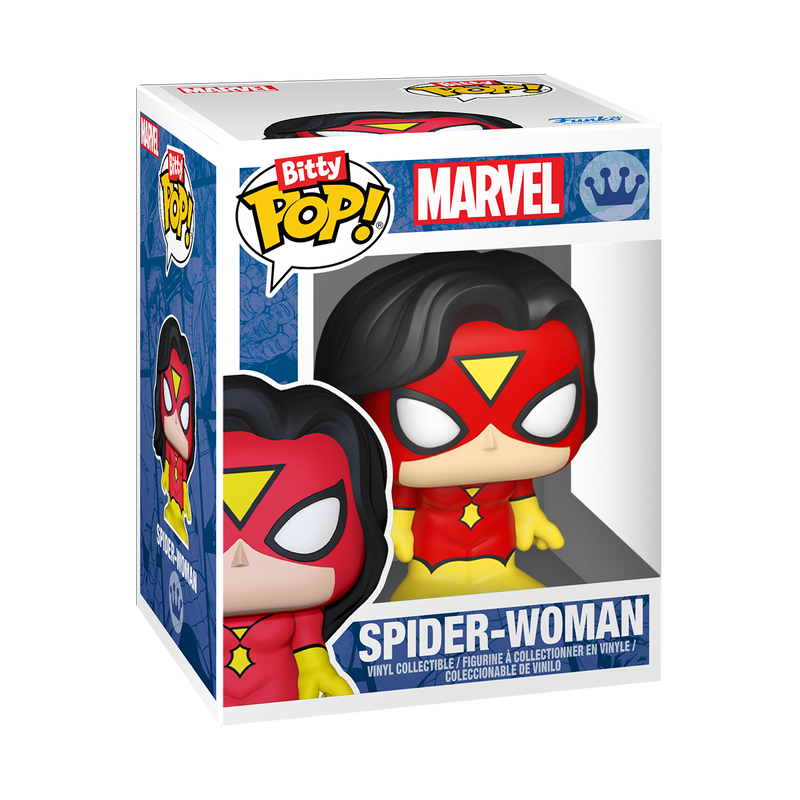 Marvel Bitty Pop! Display Spider-Man Web