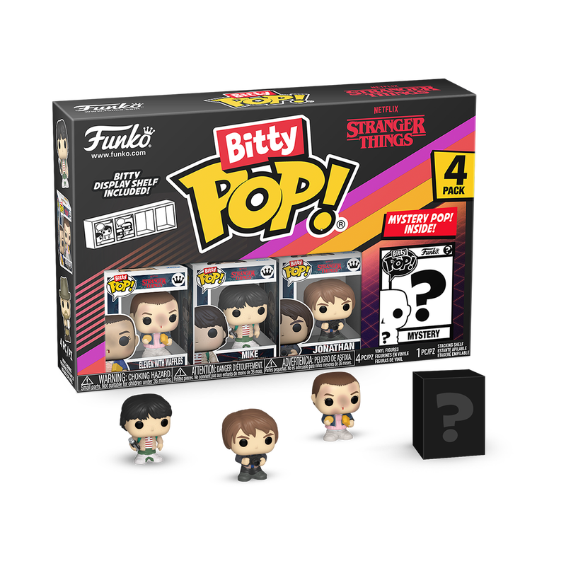 Stranger Things Bitty Pop! Stranger Things 4-Pack Series 3