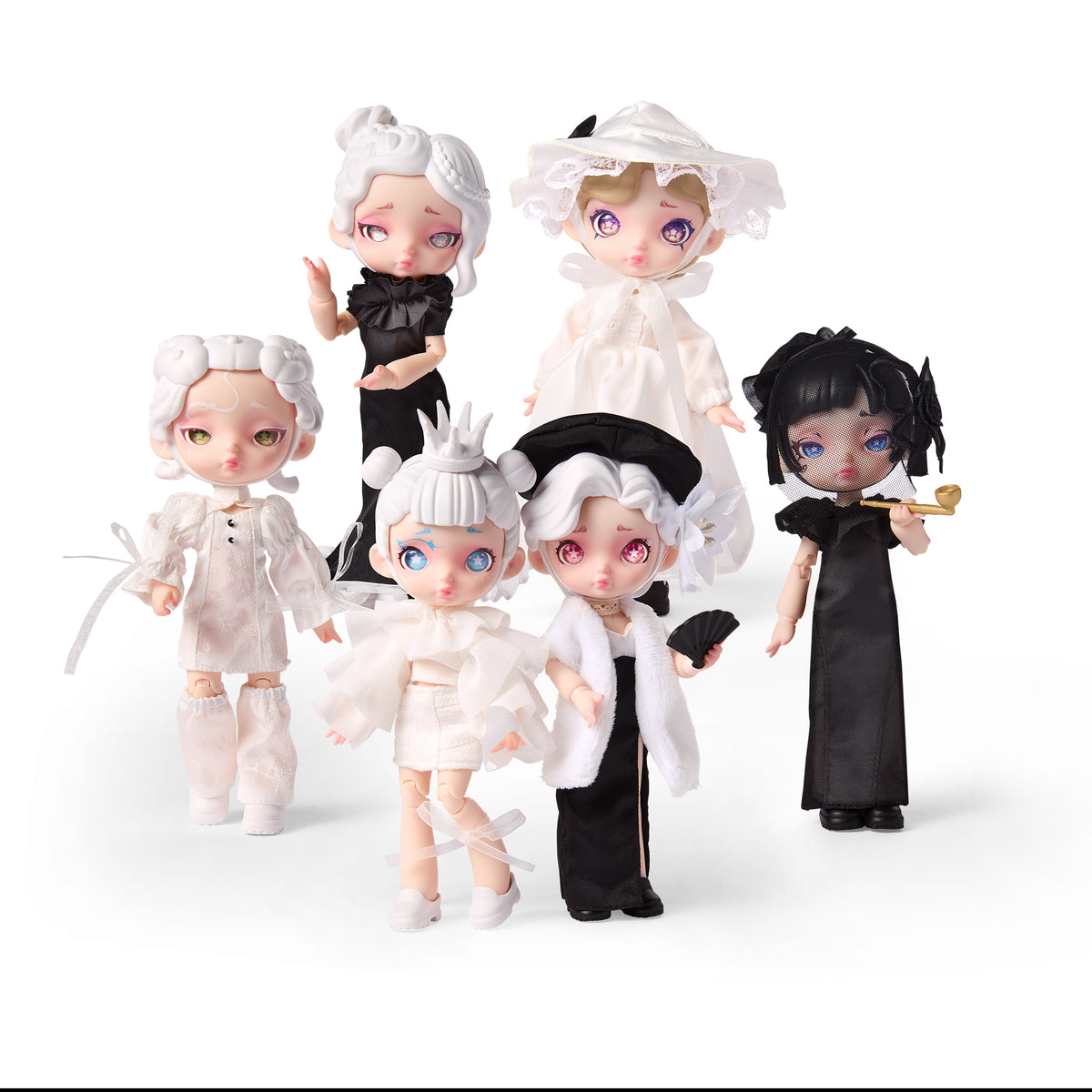 Battat Blind Boxes -  Black & White Spectrum Blind Box -  Collectibles
