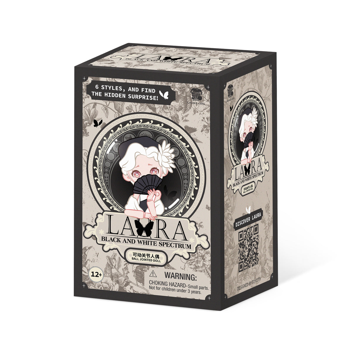 Battat Blind Boxes -  Black & White Spectrum Blind Box -  Collectibles