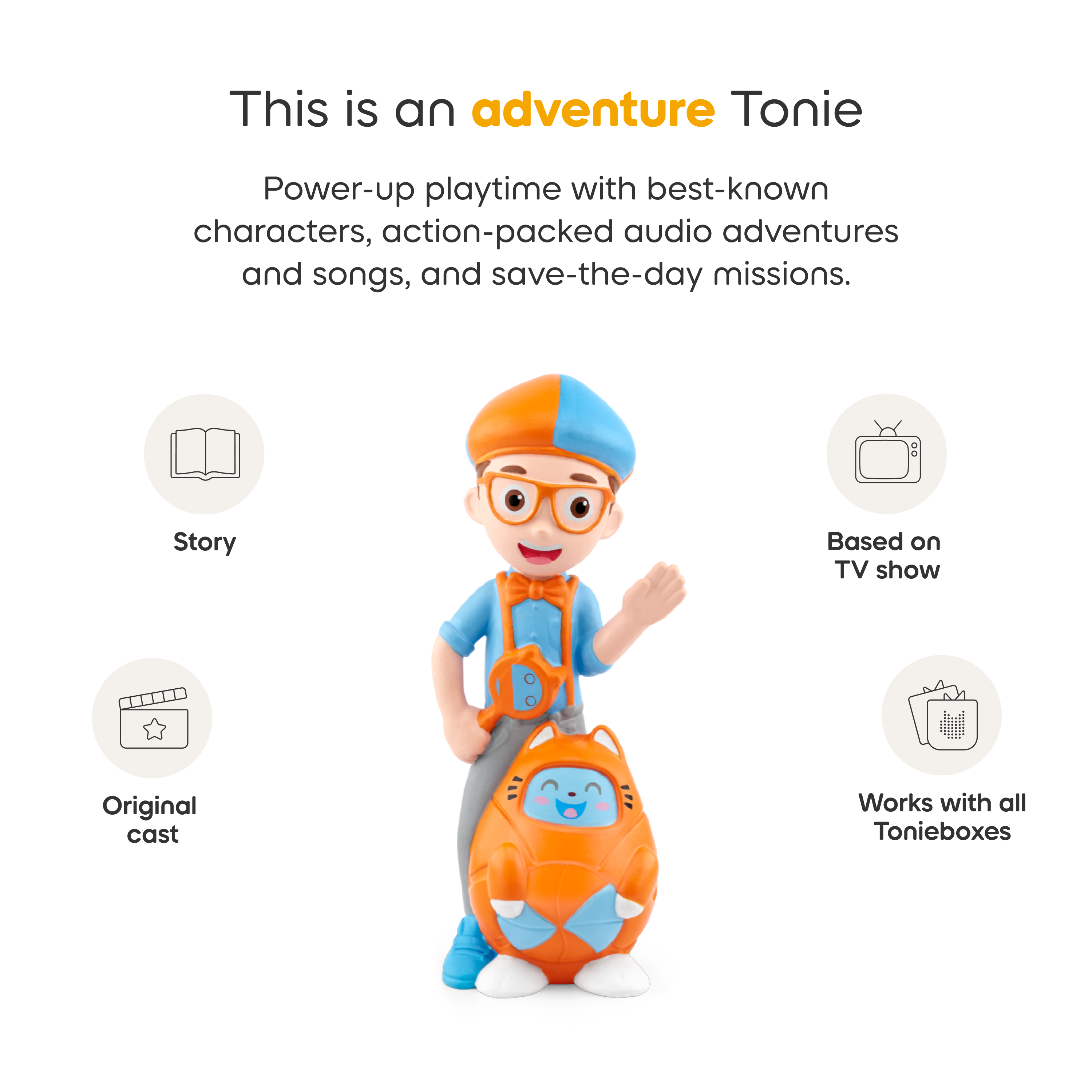  Tonies -  Blippi Tonie -  Electronics