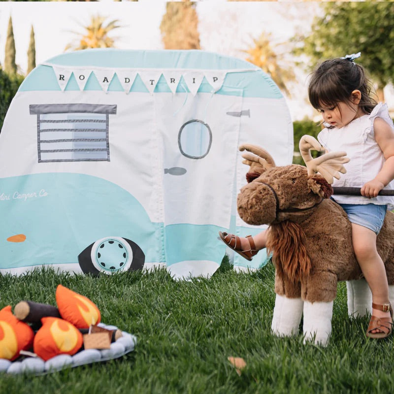  Wonder & Wise -  Blue Road Trip Camper Playhome -  Preschool