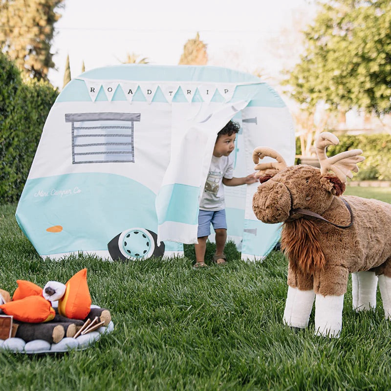  Wonder & Wise -  Blue Road Trip Camper Playhome -  Preschool