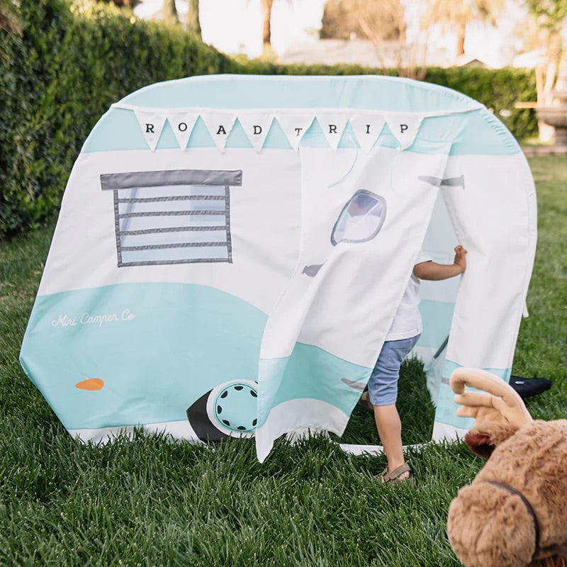  Wonder & Wise -  Blue Road Trip Camper Playhome -  Preschool
